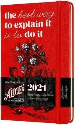 Photo of Moleskine Alice's Adventures In Wonderland 12-Month Pocket Weekly Notebook Planner