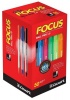 Luxor Focus Icy Ball Point Pen 1.0mm Red Photo