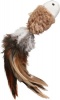 Kong Naturals Crinkle Fish Plush Toy with Feathers Photo