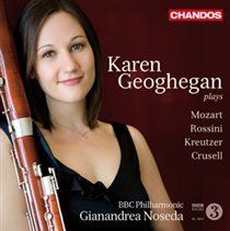 Photo of Chandos Karen Geoghegan Plays Mozart/Rossini/Kreutzer/Crusell
