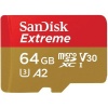 SanDisk Micro SDXC Extreme 64GB Card - A2; C10; V30; UHS-I; U3 Photo