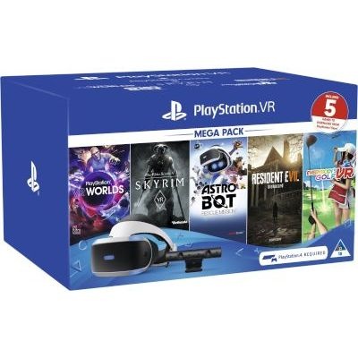 Photo of Sony PlayStation VR Headset and Camera Bundle - With VR Worlds The Elder Scrolls V: Skyrim AstroBot Resident Evil 7 and