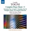 Camillo Togni: Complete Piano Music Photo