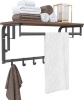 Lifespace Versatile Wall-mount Rack with Hooks Photo