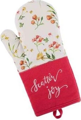 Photo of Christian Art Gifts Inc Scatter Joy Quilted Oven Mitt