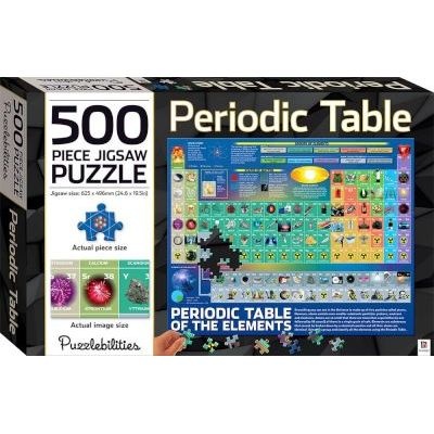 Photo of Hinkler Books Periodic Table 500-Piece Jigsaw Puzzle