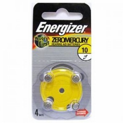 Photo of Energizer Zinc AC10 Air Hearing Aid Battery