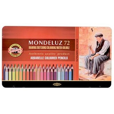 Photo of Koh i noor Koh-I-Noor Mondeluz Set Of 72 Aquarell Coloured Pencils