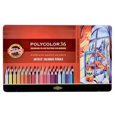 Photo of Koh i noor Koh-I-Noor Polycolor Set Of 36 Artist Coloured Pencils