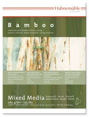 Photo of Hahnemuhle Bamboo Pad 36 x 48 Cm 265gsm Multi Media Paper Block