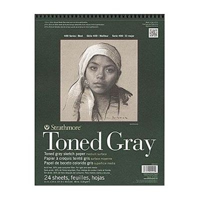 Photo of Strathmore 400 Series Toned Grey Sketch Pad
