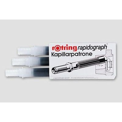 Photo of Rotring Rapidograph Capillary Ink Cartridges