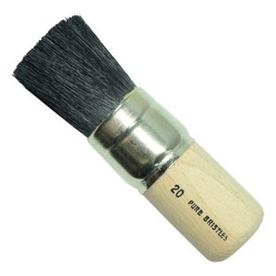 Photo of Handover Black Bristle Stencil Brush No20