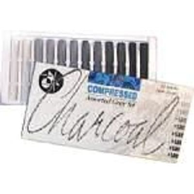 Photo of Jakar Compressed Charcoal - Assorted Greys