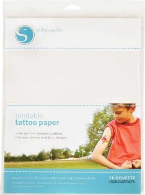 Photo of Silhouette CAMEO Printable Tattoo Paper