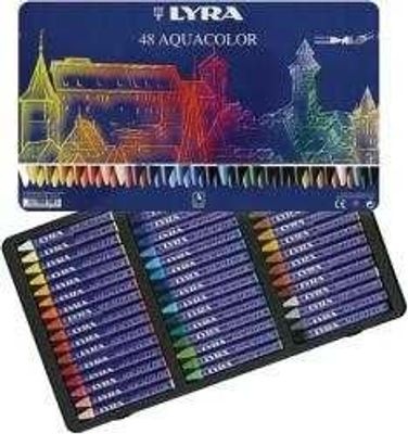 Photo of Lyra Aquacolor Water-Soluble Wax Crayons