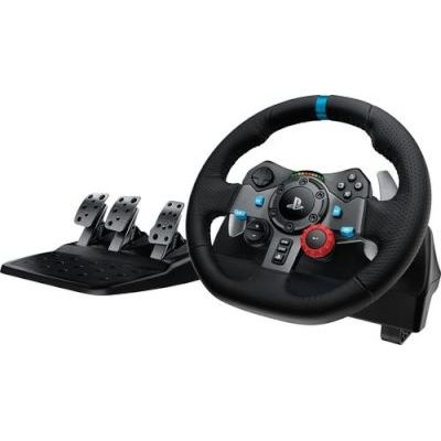 Photo of Logitech G29 Driving Force Racing Wheel for PS3 / PS4 with Stainless Steel Paddle Shifters and Pedals