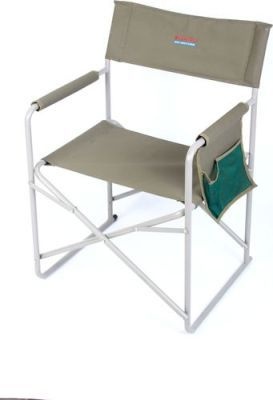 Photo of Bushtec Steel Directors Chair with Side Pocket