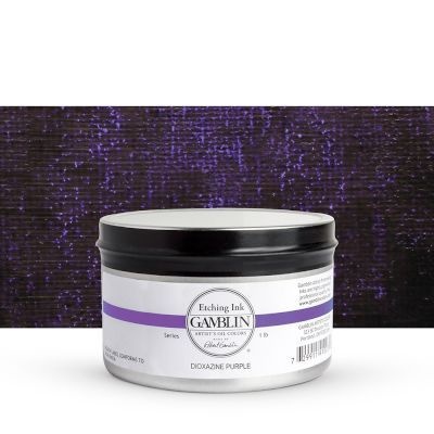 Photo of Gamblin Etching Ink - Dioxazine Purple