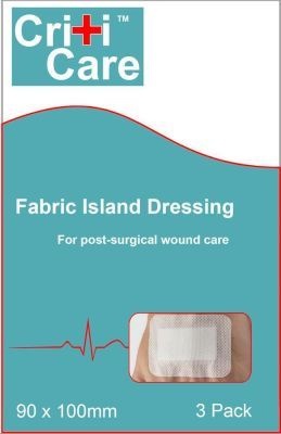 Photo of Be Safe Paramedical Criticare Fabric Island Dressing