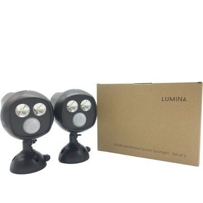 Lumina Battery Powered LED Motion Sensor Spotlight