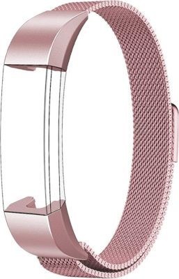 Photo of Linxure Milanese Strap for the Fitbit Alta Rose Gold - Small