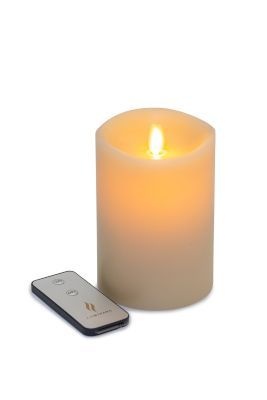 Photo of Luminara LED wax pillar candle dipped top