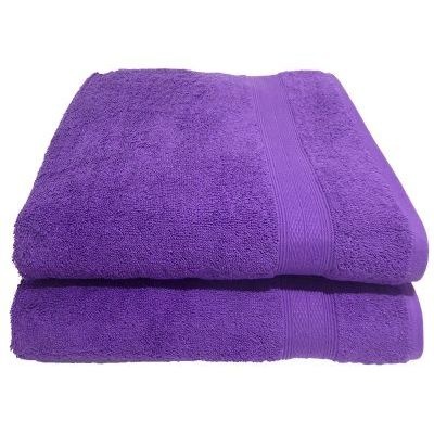 Photo of Bunty 's Plush 450GSM Bath Sheet - Lilac Home Theatre System