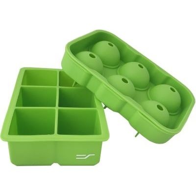 Photo of ALTA Cubes & Spheres Ice Tray - Green
