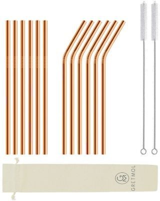 Photo of Gretmol Reusable Stainless Steel Straws with Brush