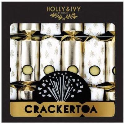 Photo of Holly Ivy Holly & Ivy 13" Boutique Crackers - Crackertoa Gold
