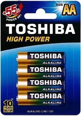 Photo of Toshiba AA High Power Alkaline Batteries