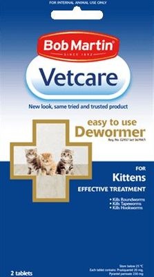 Photo of Bob Martin Vetcare Easy to Use Dewormer for Kittens