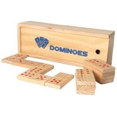 Photo of Double Dot Solid Wood GIANT Dominoes