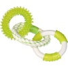 Canine Clean Triple Rings - TPR Spike Rope & Nylon Photo