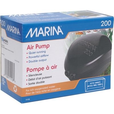 Photo of Marina 200 Air Pump for Aquariums to 225L - Double Outlet