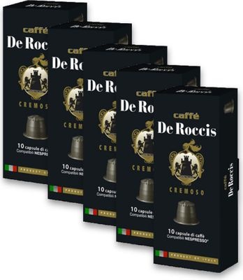 Photo of De Roccis Cremoso Coffee Capusles - Compatible With Nespresso Capsule Coffee Machines