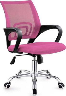 Photo of WOC Zippy Netting Back Office Chair with Chrome Base