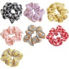 Styleberry Check Plaid Printed Headwear Ponytail Scrunchies Photo