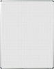 Parrot Education Board - Side Panel: Magnetic Whiteboard Grey Squares - Requires Centre Panel Photo