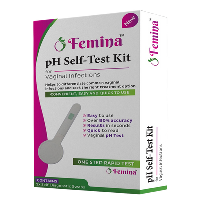 Photo of Velobiotics Femina Vaginal pH Self-Test Kit for Infections