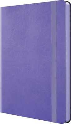 Photo of Bantex A5 PU Flexicover Lined Journal Notebook - Purple