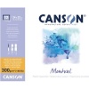Canson Montval Watercolour Block Pad - 300gsm - 4 Sides Glued Photo