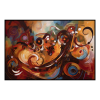 Fancy Artwork Canvas Wall Art :Rhythmic Tales By Chromatic Rhythms Abstract - Photo