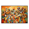 Fancy Artwork Canvas Wall Art :Community Bonds By Vibrant Expressions Abstract - Photo