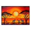 Fancy Artwork Canvas Wall Art :Colors Africby Chromatic Expressions Vib 68c3a645 - Photo