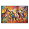 Fancy Artwork Canvas Wall Art :Safari Impressions By Abstract Serenades Abstract - Photo