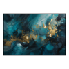 Fancy Artwork Canvas Wall Art :Azure Dreams Is An Abstract Masterpiece - Photo