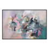 Fancy Artwork Canvas Wall Art :Delicate Pastel Shades - Photo