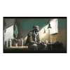 Fancy Artwork Canvas Wall Art :Urban African Elderly Man - Photo